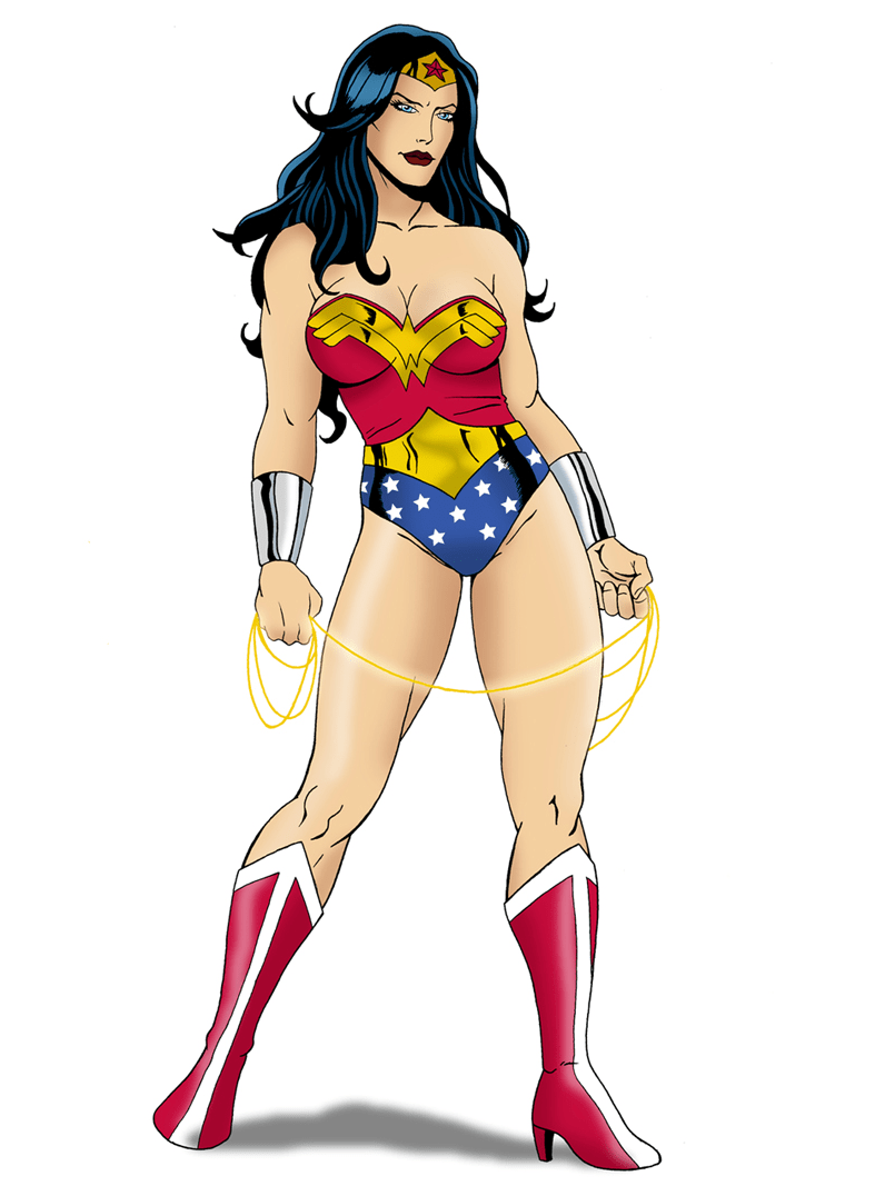 cool wonder woman with lasso of truth png
