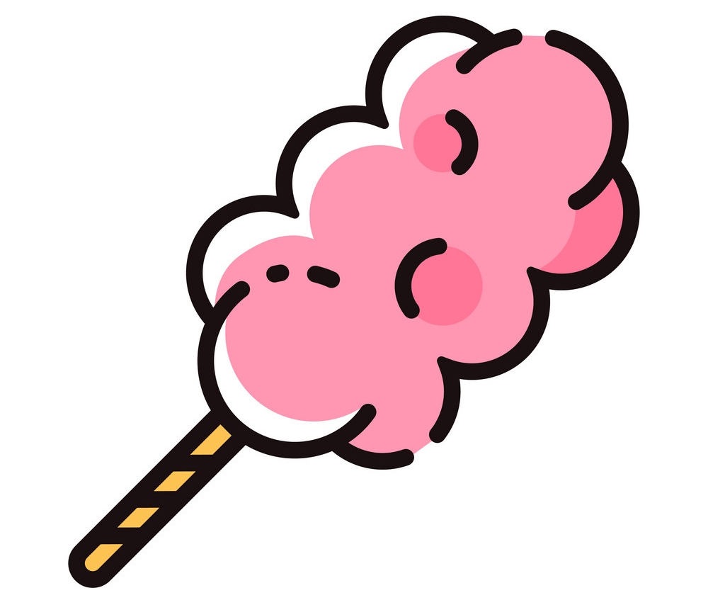 cotton candy icon