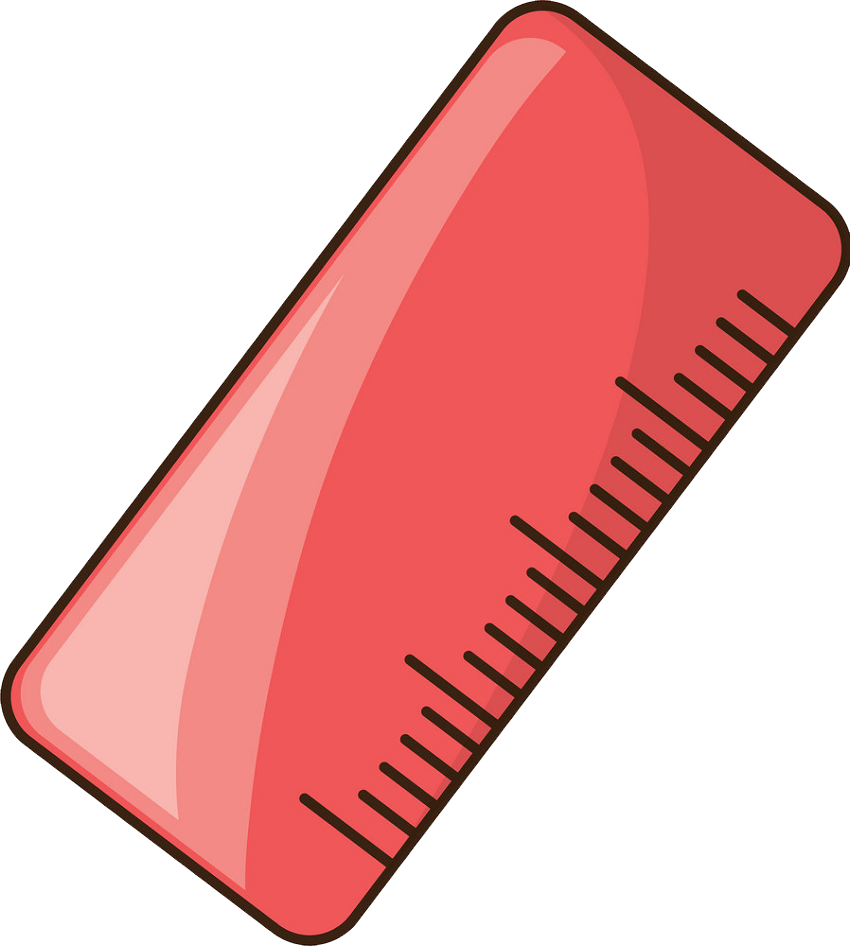 cute pink ruler icon png transparent