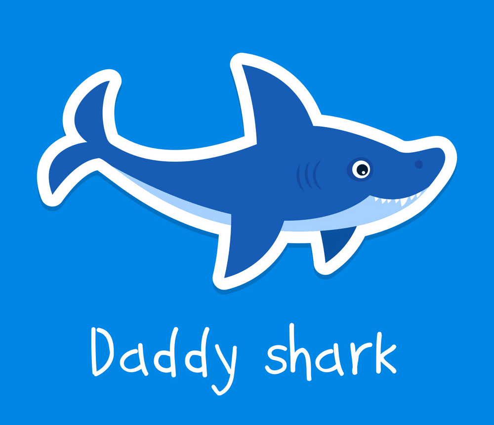daddy shark png