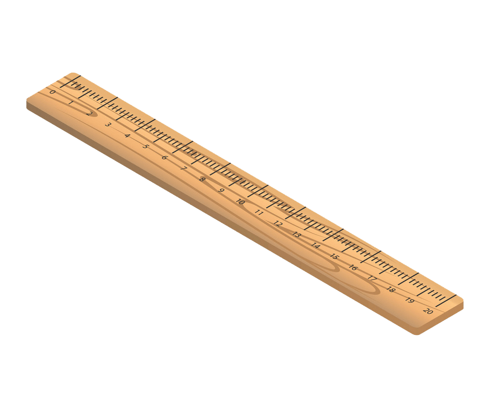 eco wood ruler icon isometric style png transparent