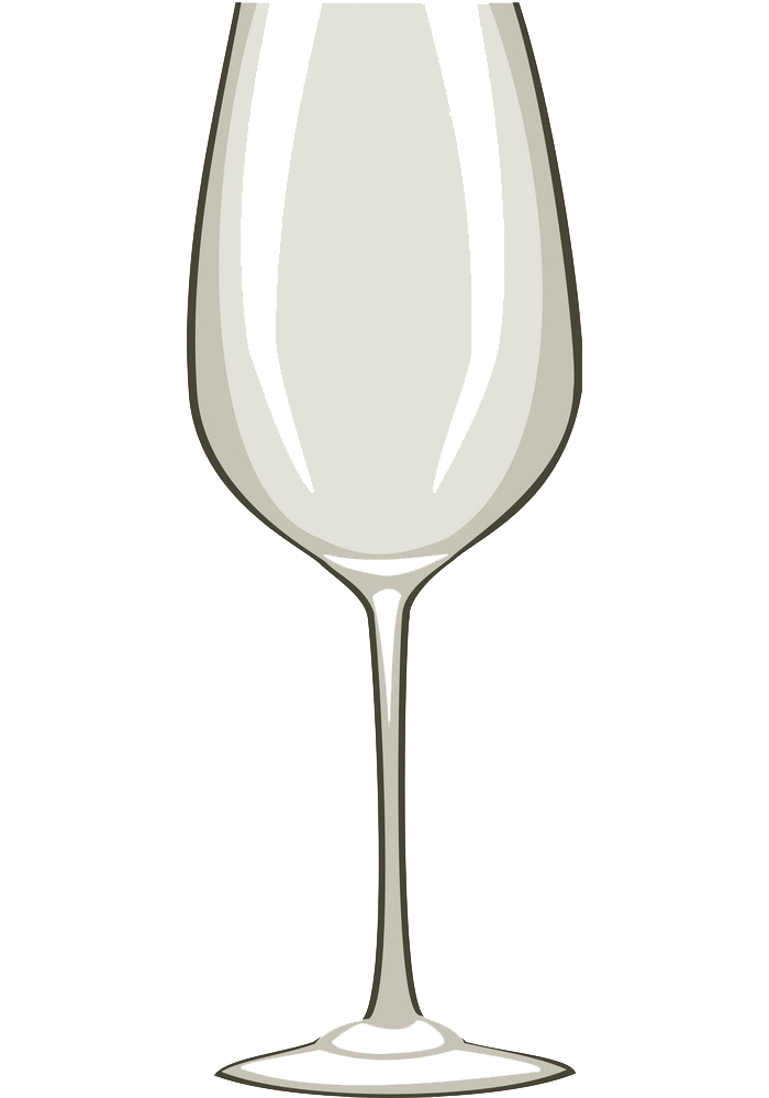 empty wine glass png transprent