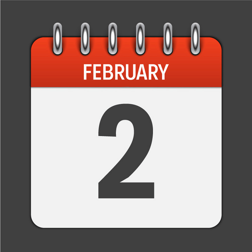 february 2 calendar daily icon png