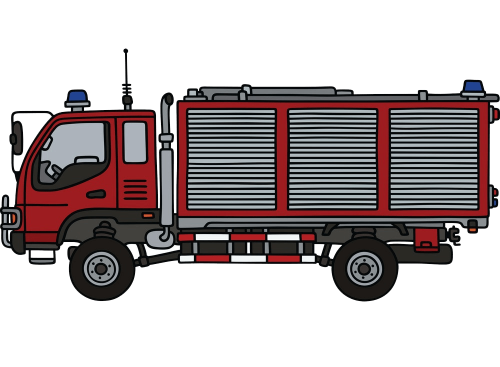 fire truck png transparent