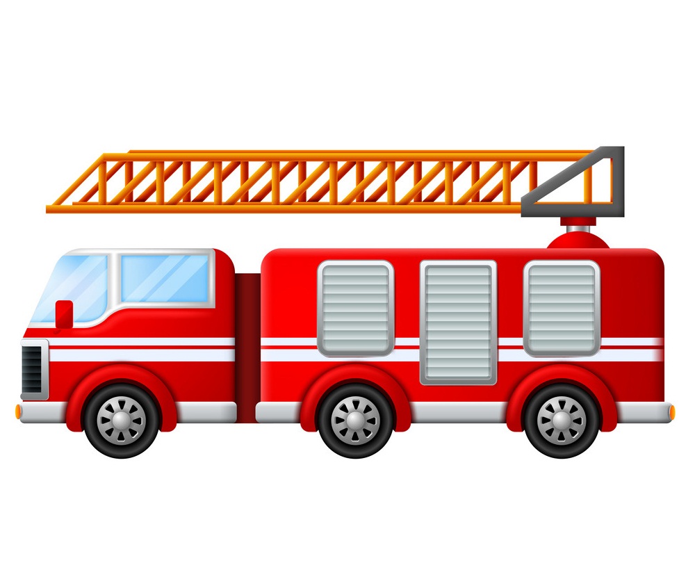 fire truck with ladder