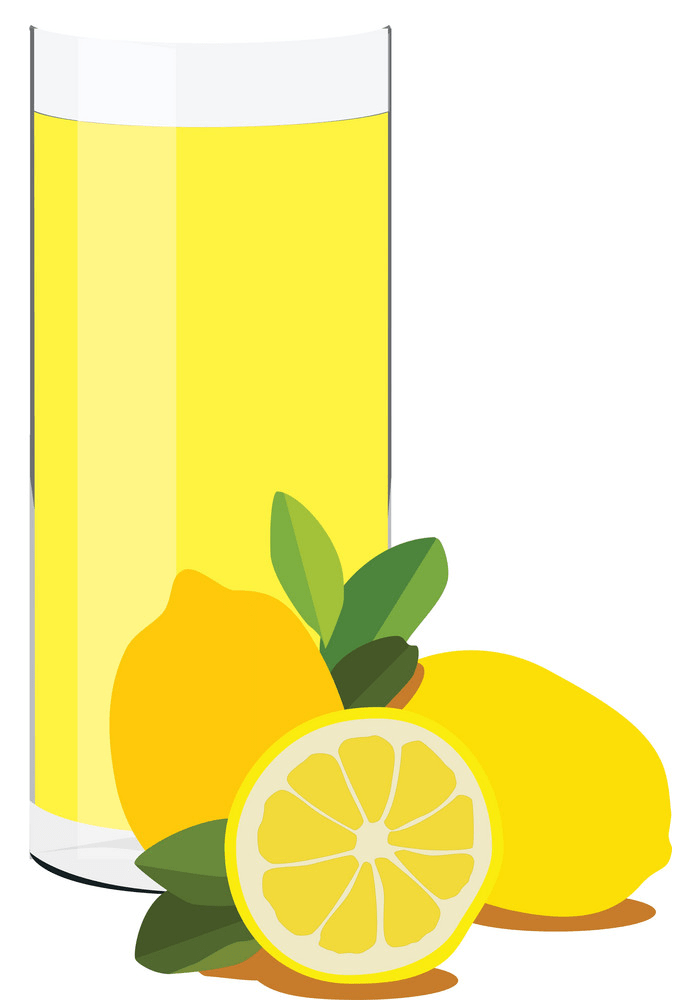 fresh lemonade glass png