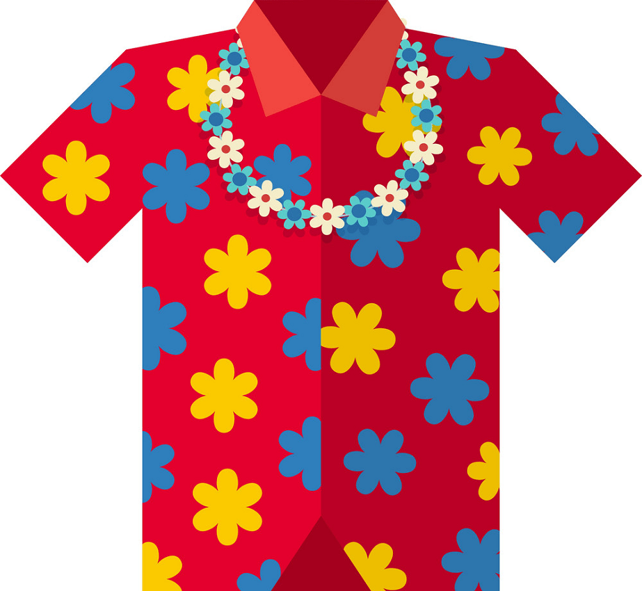 hawaii shirt png