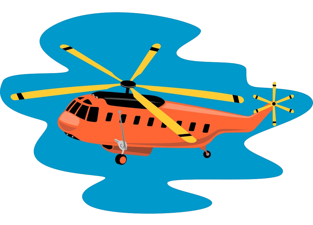 helicopter chopper retro png transparent