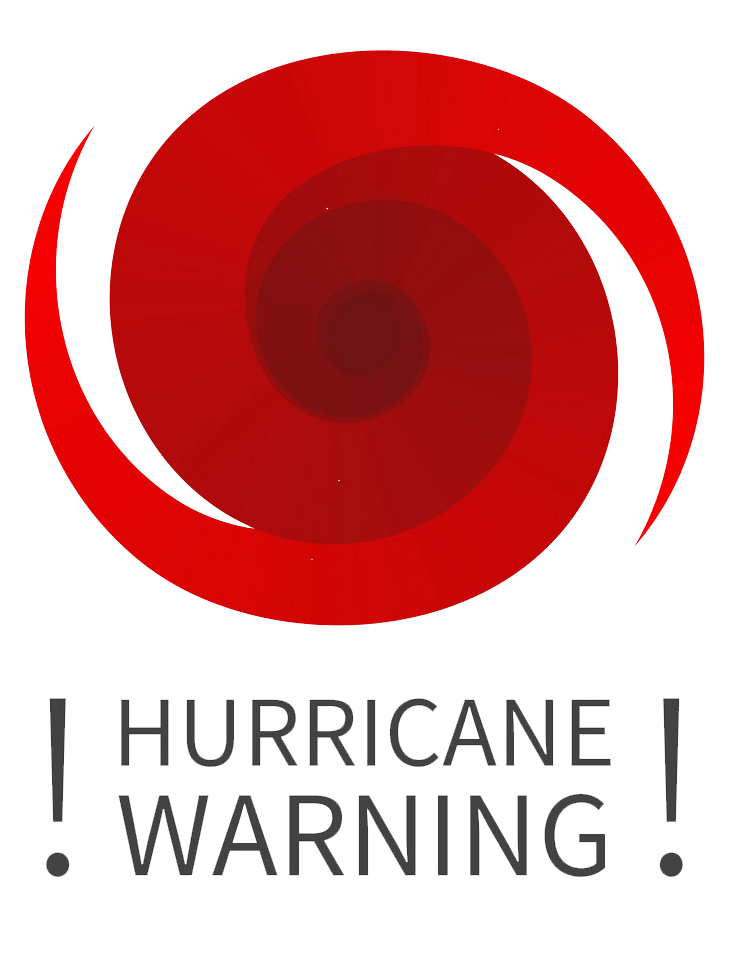 hurricane warning png transparent