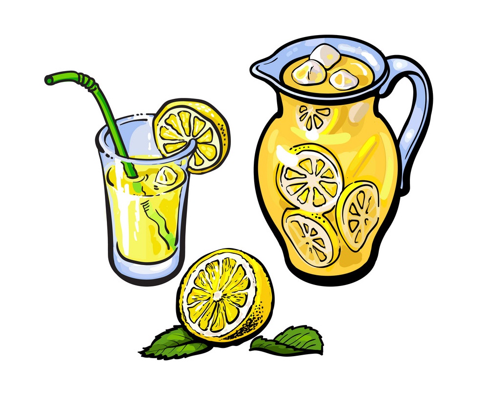 lemonade jug glass