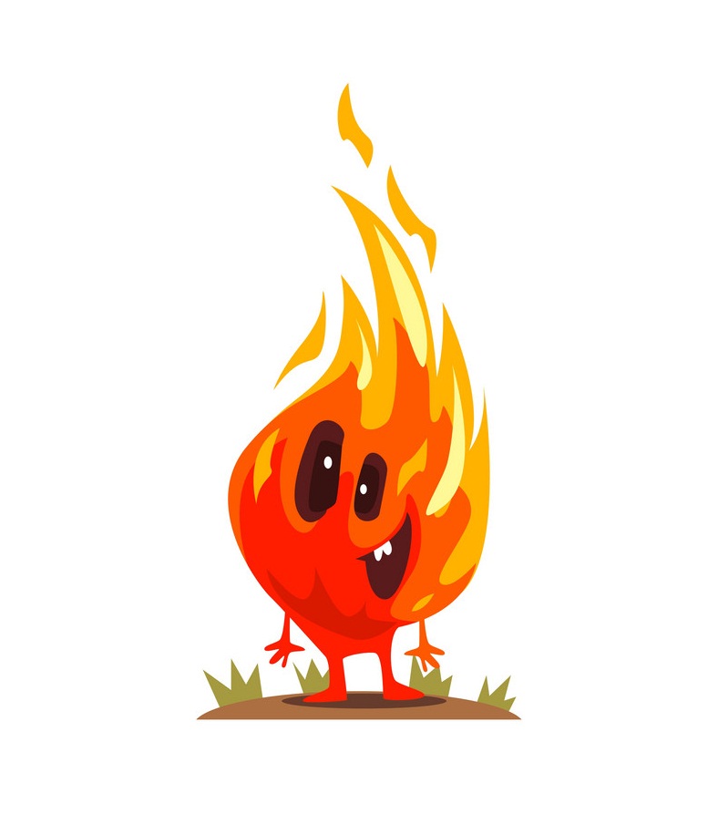 little flame monster
