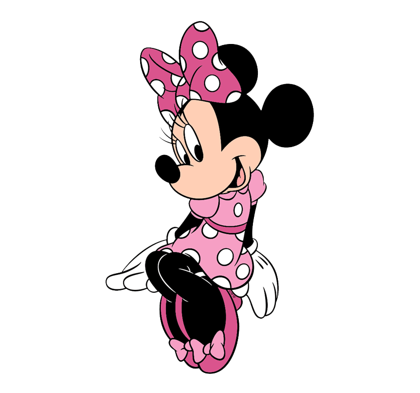 lovely minnie mouse png transparent