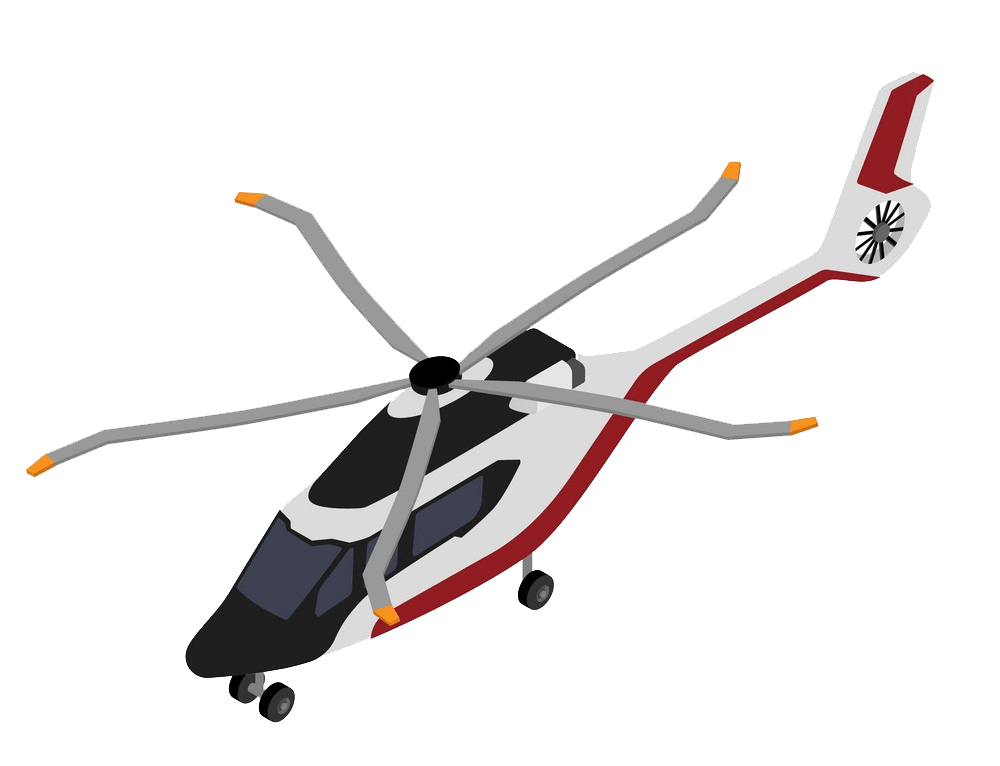 luxury realistic helicopter png transparent