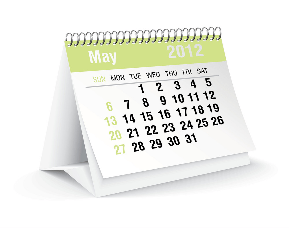 may 2012 desk calendar png