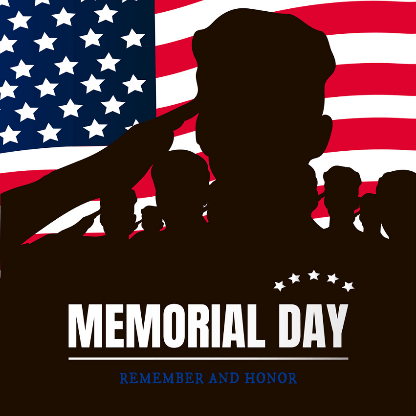 memorial day silhouettes of soldiers png