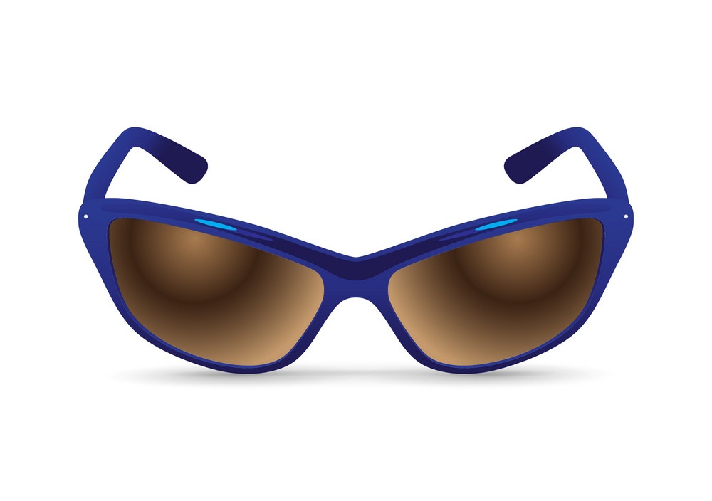 men blue sunglasses