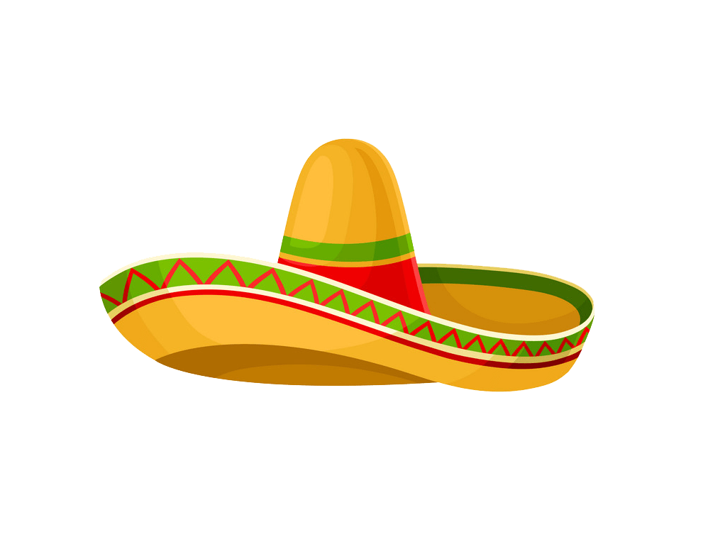 mexican sombrero png transparent