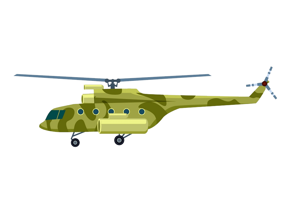 military helicopter png transparent