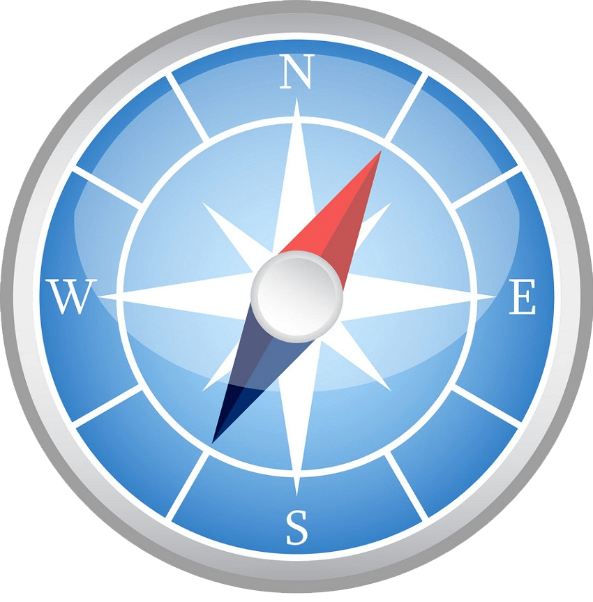 modern compass png transparent
