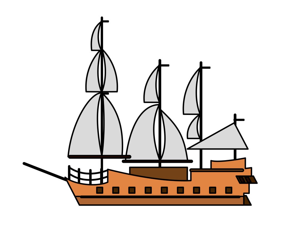 old ship icon