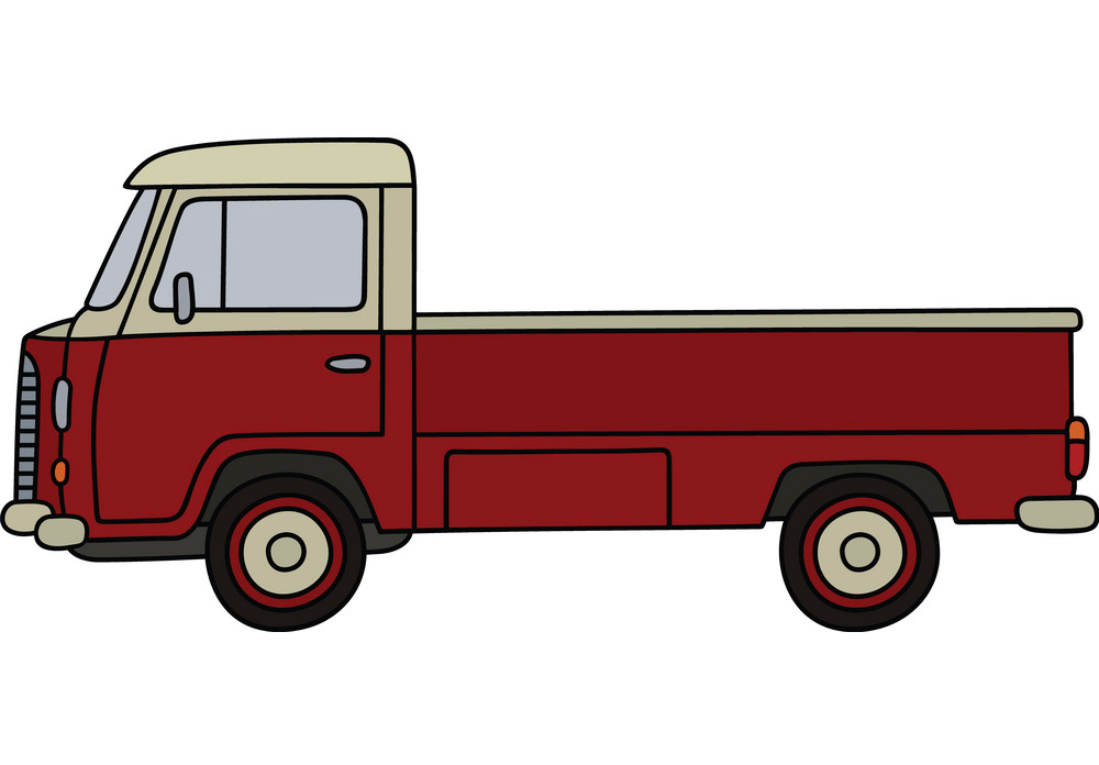 old small truck png