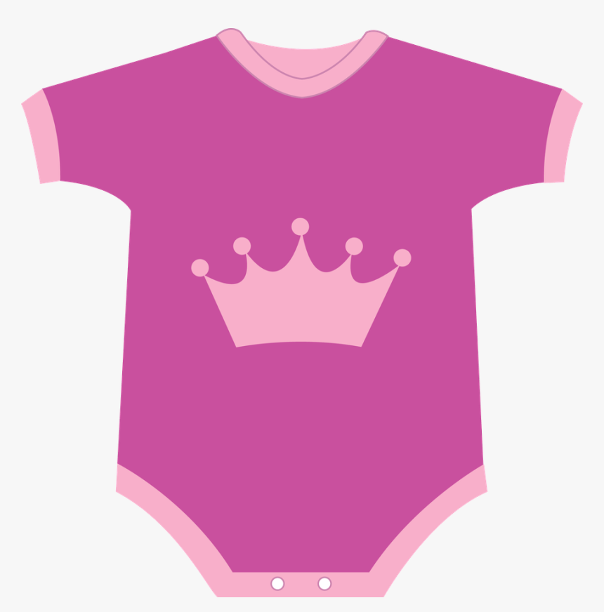 pink baby onesies with crown png