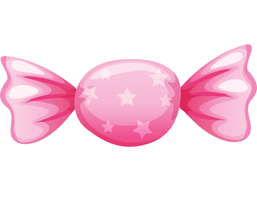 pink candy transparent