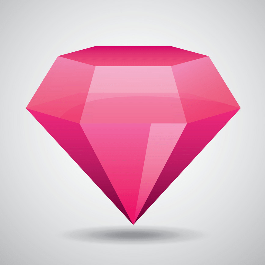 pink diamond icon png