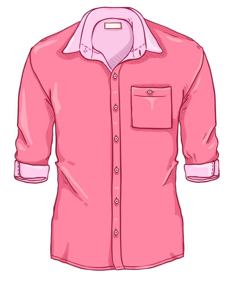 pink shirt