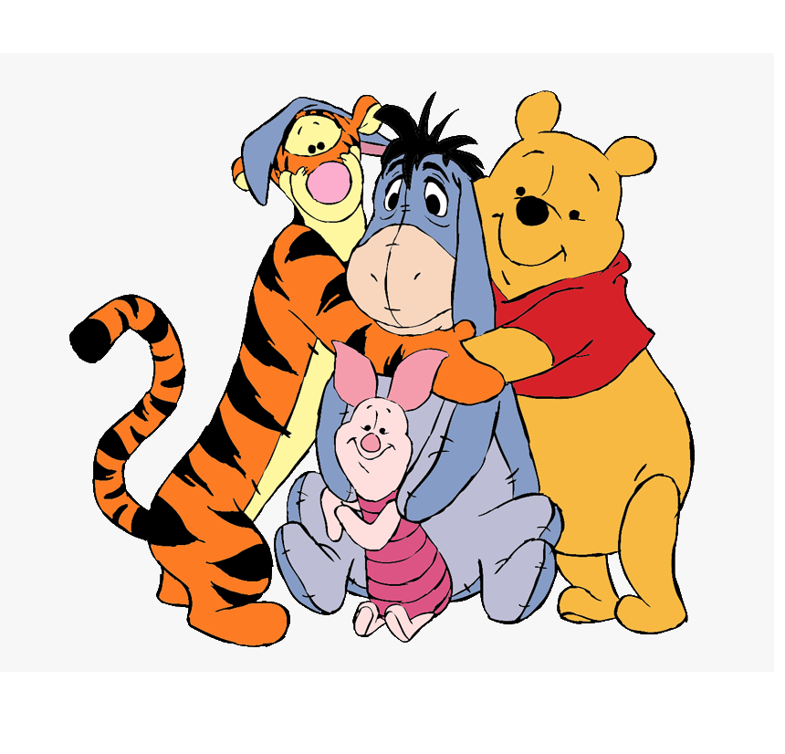 pooh and friends png