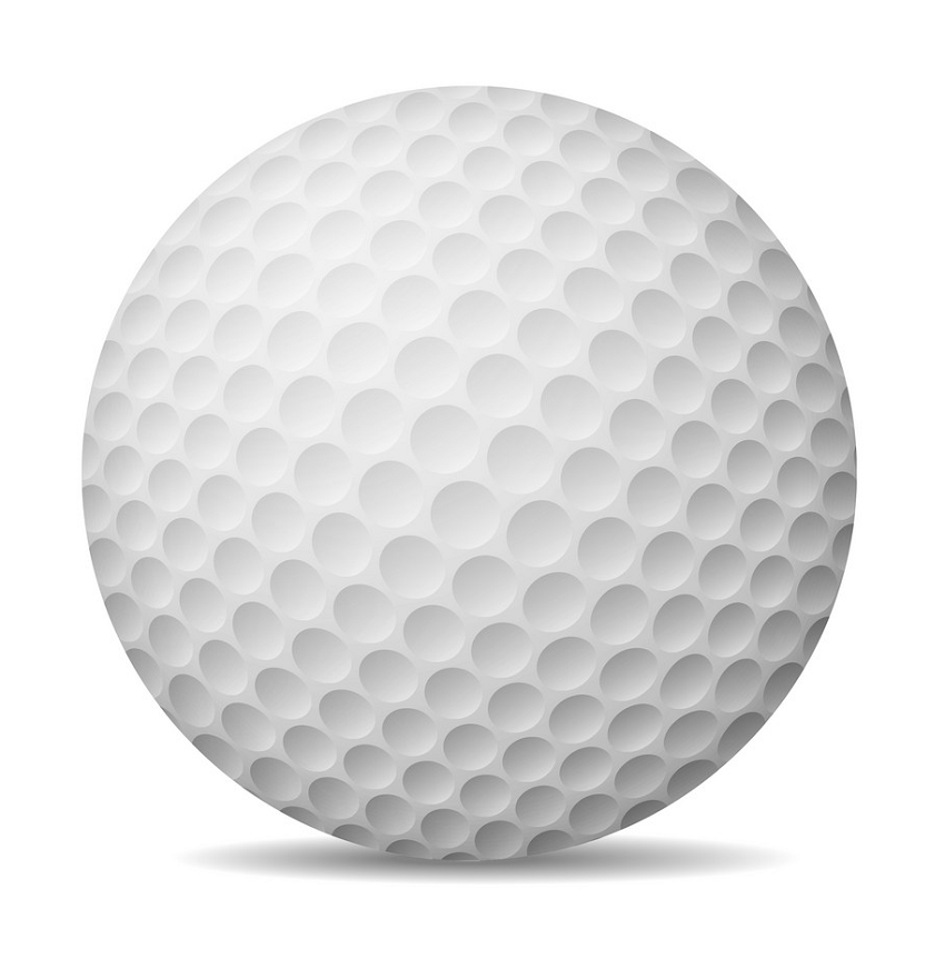 realistic golf ball 1 png