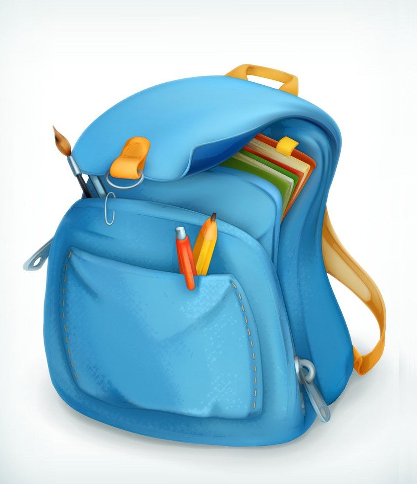 realistic school bag