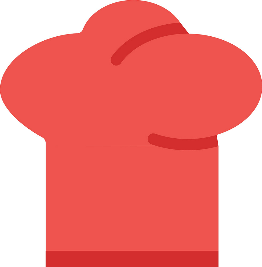red chef hat icon png