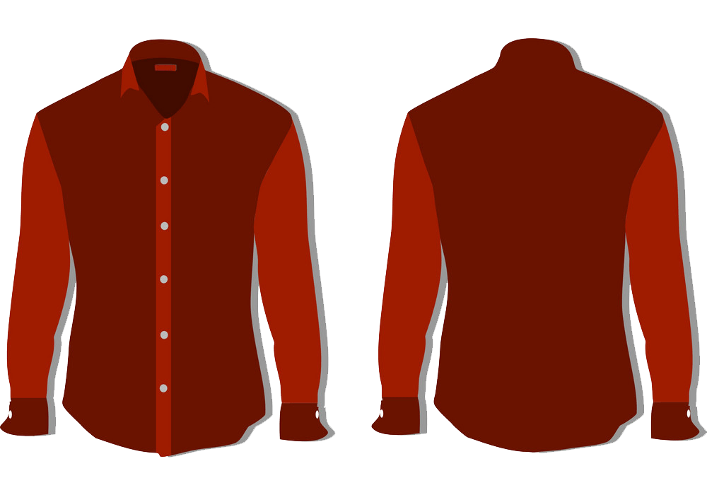 red shirt png transparent