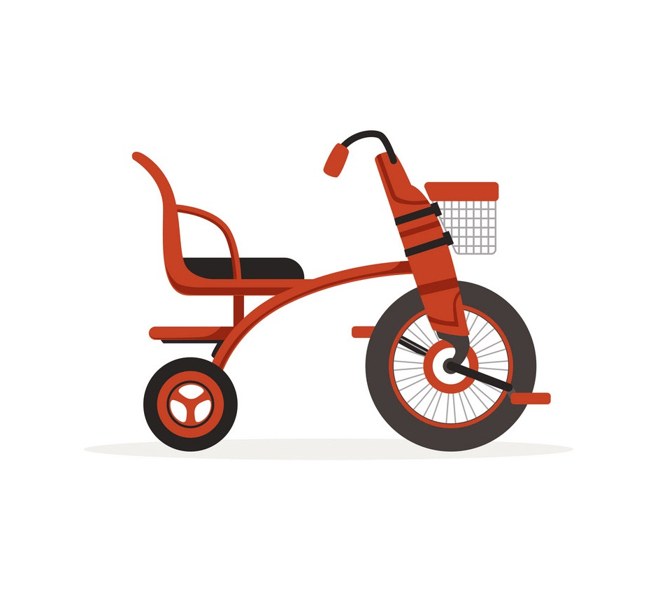 red tricycle for children png