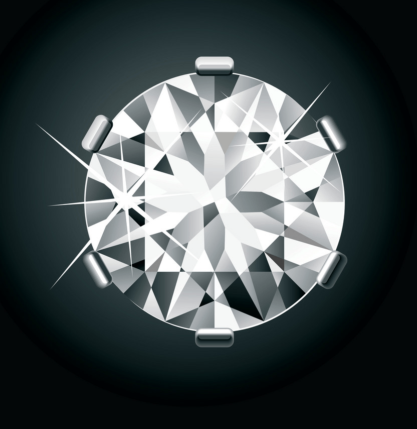 round diamond png