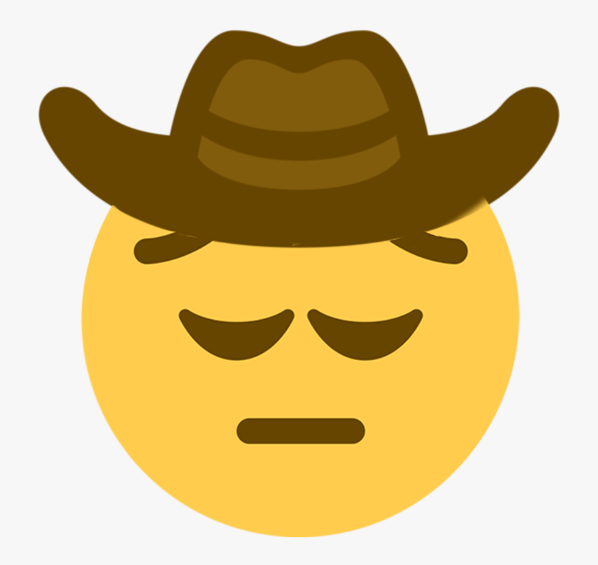 sad cowboy emoji 1 png
