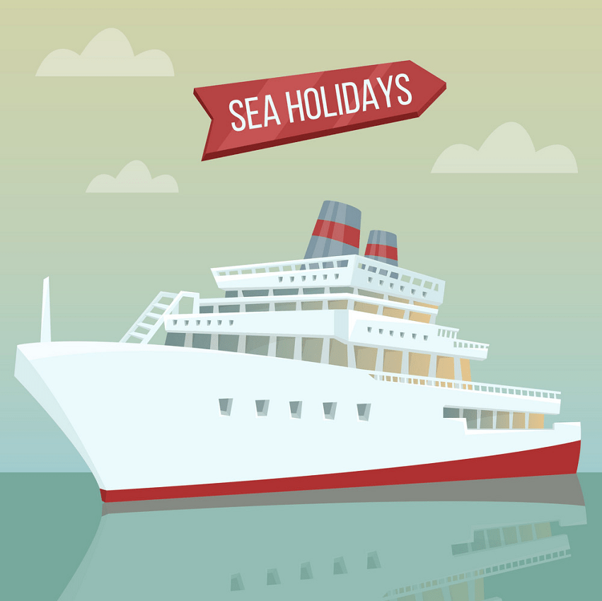 sea holidays cruise ship png