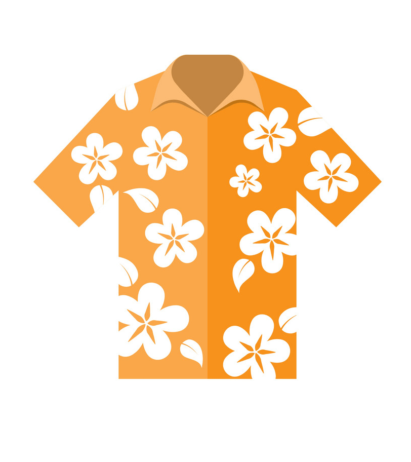 shirt hawaiian flowers png