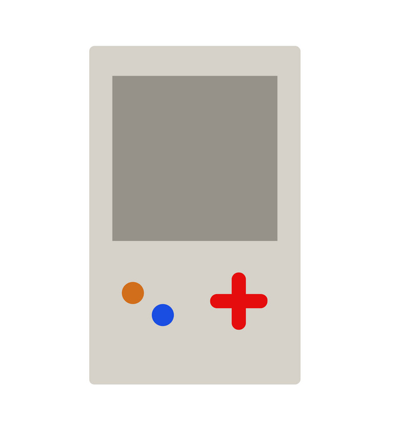 simple gameboy icon png