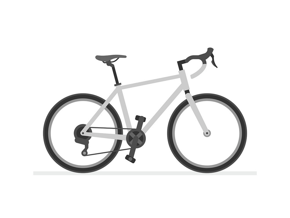 simple road bike png