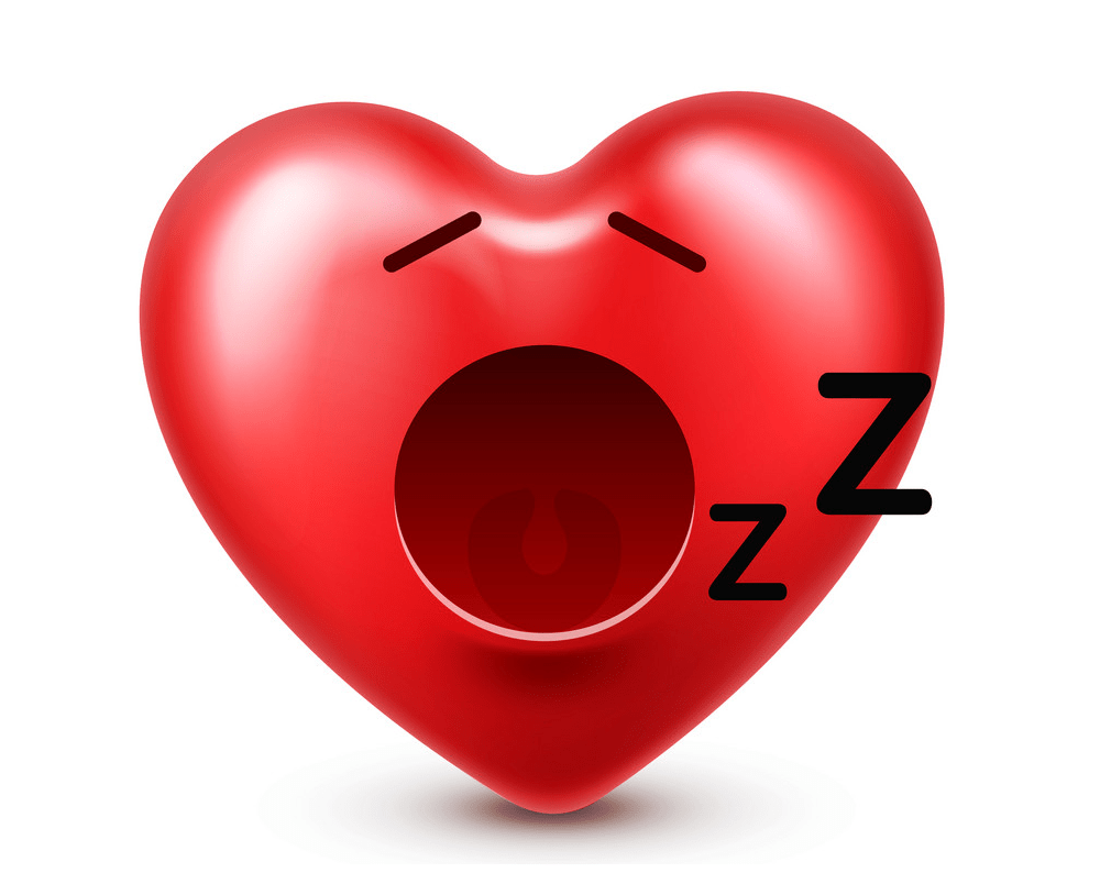 sleepy heart emoji png