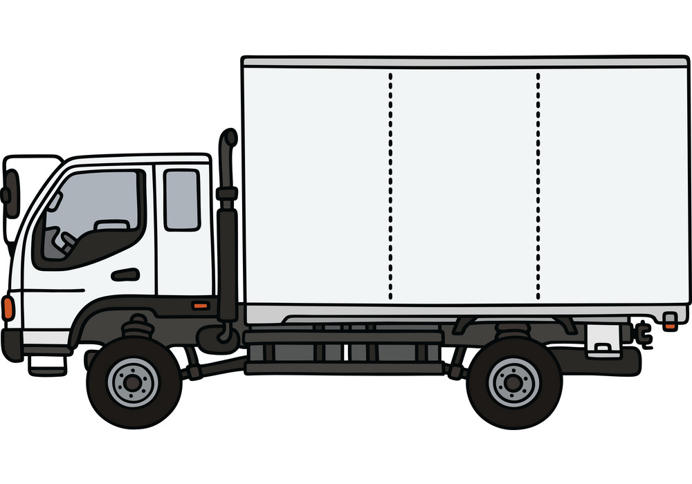 small cargo truck png