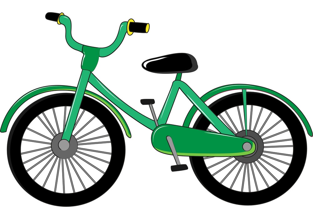 small green bike