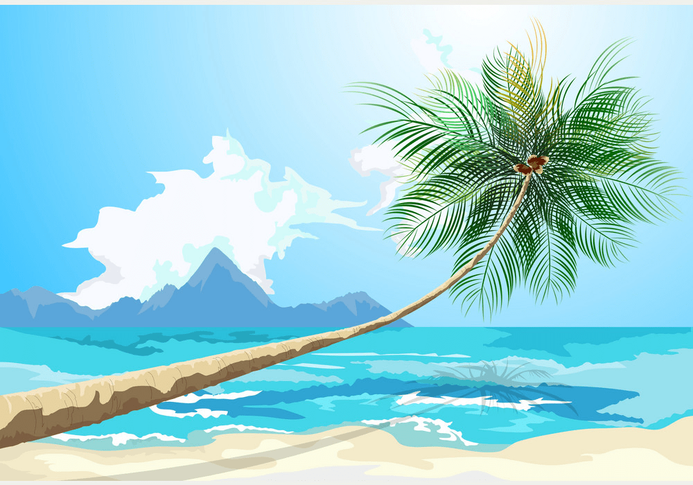 summer on the beach png
