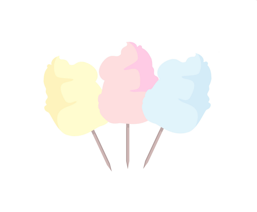 sweet cotton candy png