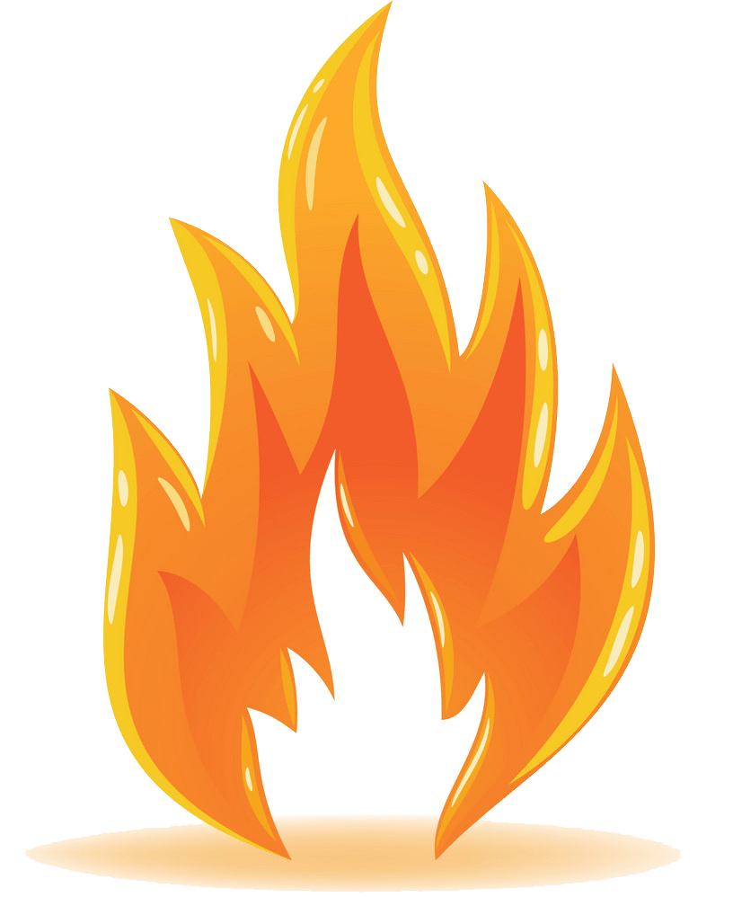 symbol fire shiny flame png transparent