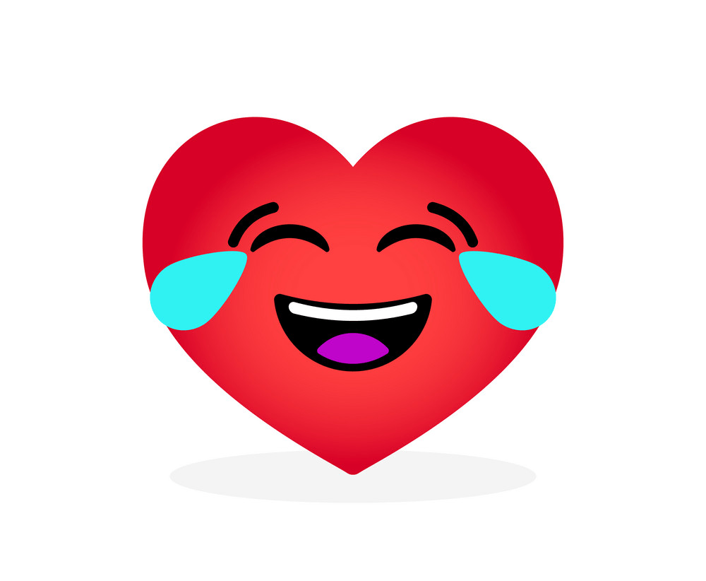 tears of joy heart emoji png