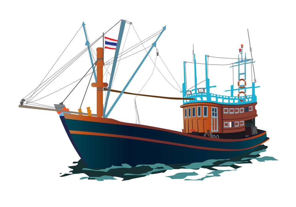 thai fishing ship