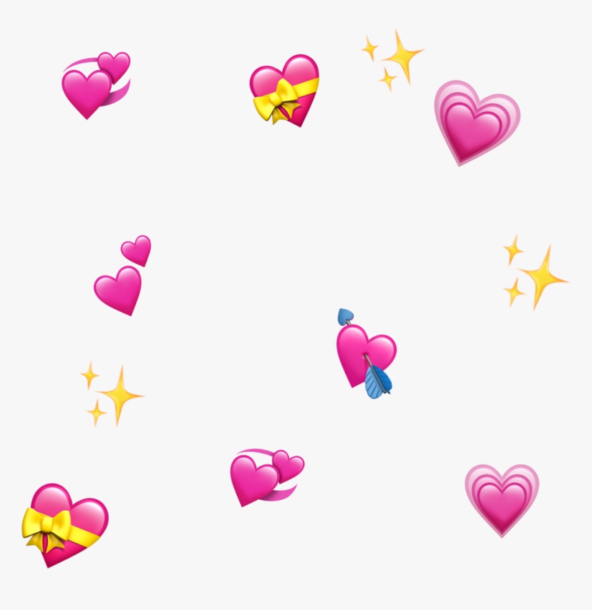 trending heart emoji meme